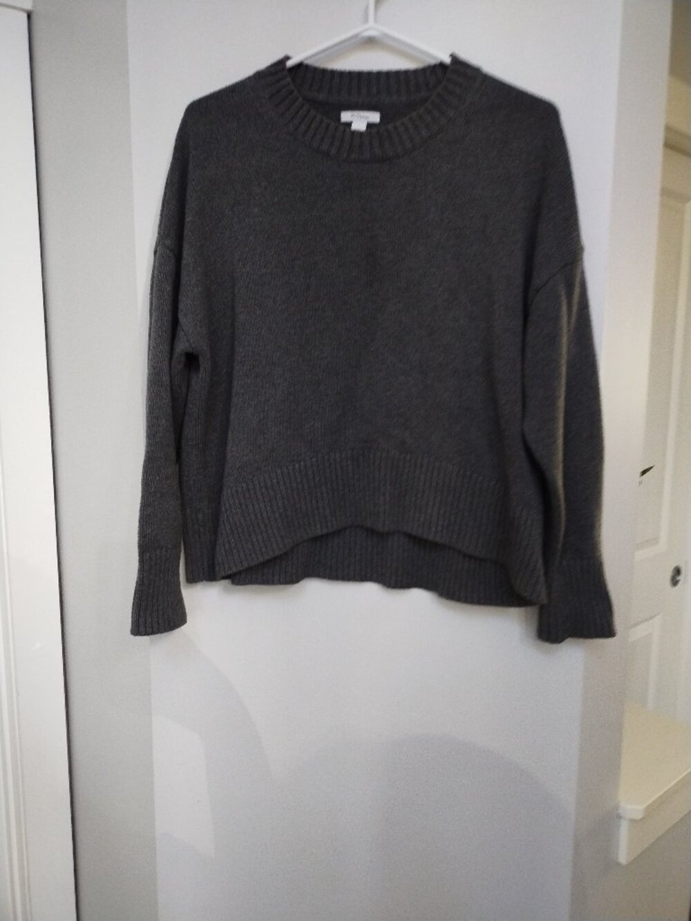 Daily Ritual scoop neck 100% cotton sweater